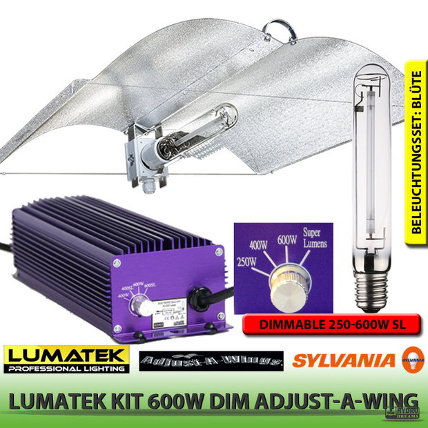 Lumatek Kit 600W DIM Wing