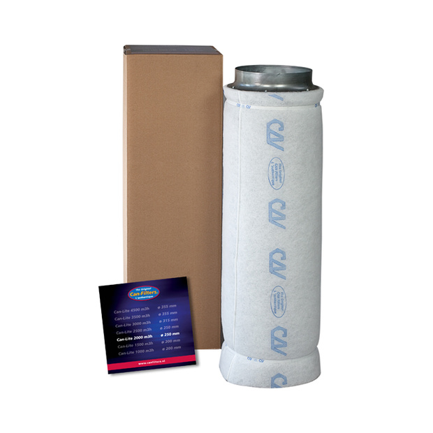 CAN-Lite Aktivkohlefilter 2000m/h 250mm