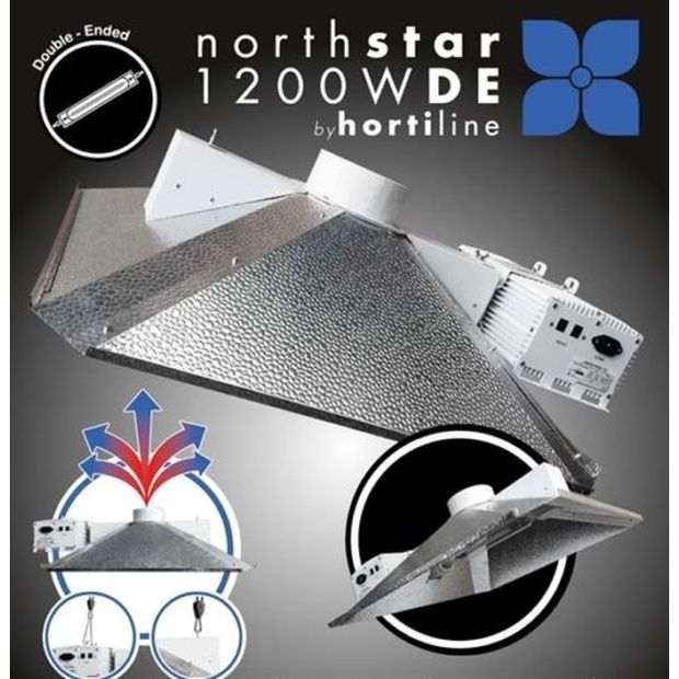 Hortiline Northstar 1200W DE - 230V Dimmbar inkl. Leuchtmittel