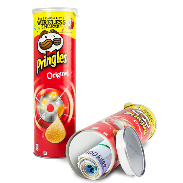 Dosensafe Pringles Original Paprika (mit echten Chips)