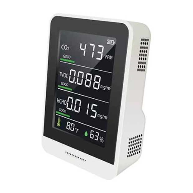 Lux-C02-Thermometer und Feuchtigkeitsmessung