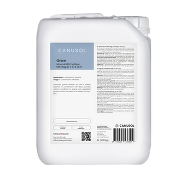 Canusol Mineral Hydro Grow 5 Liter