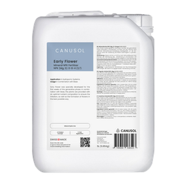 Canusol Mineral Hydro Early Flower 5 Liter