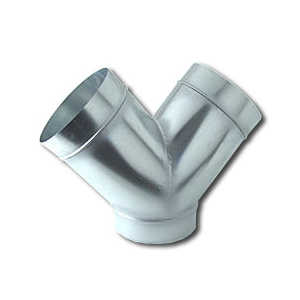 Y-Stück 3 x 400 Metall verzinkt