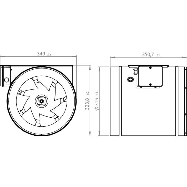 Can Max-Fan 315 / 3510 m3/h