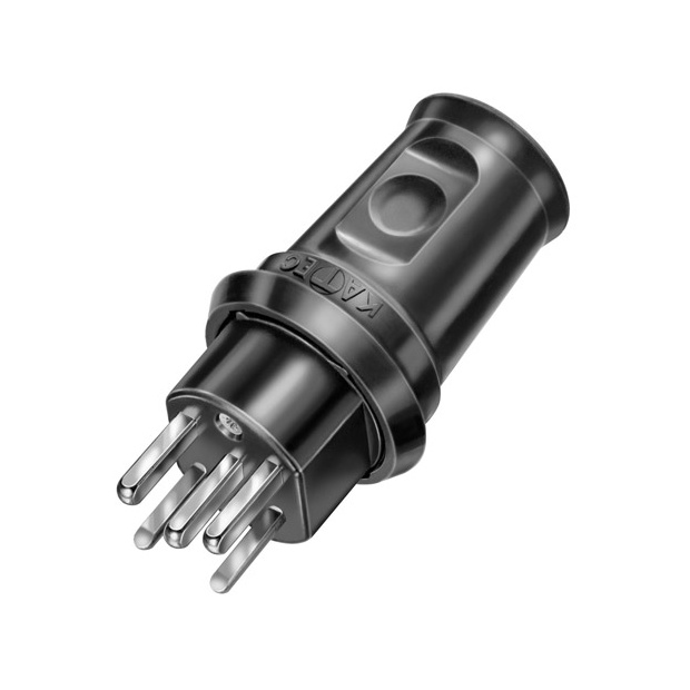 Stecker Typ 25/16A schwarz