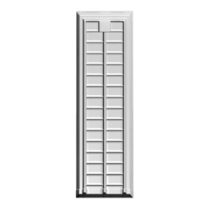 Belag 33x110cm (4-seitig)