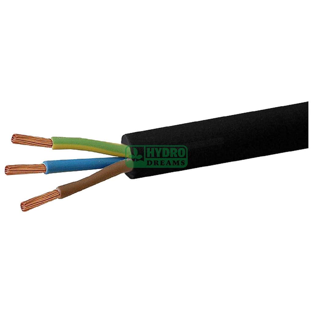 Kabel Td Litze 3x2.5mm² schwarz/weiss - HydroDreams Grows, 2.50 CHF