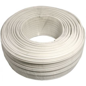 Kabel Td Litze 3x2.5mm² weiss Rolle à 100m