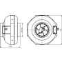 Can-Fan Kunststoffrohrventilator RK 160 460m³/h