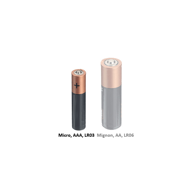 Batterien 1.5V Typ AAA