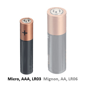 Batterien 1.5V Typ AAA
