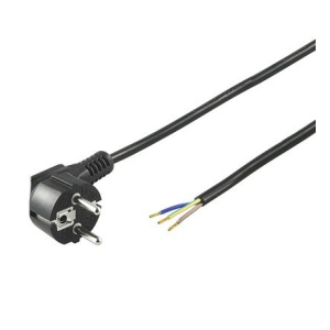 Netzkabel Td 3x1.5 Schuko 2m