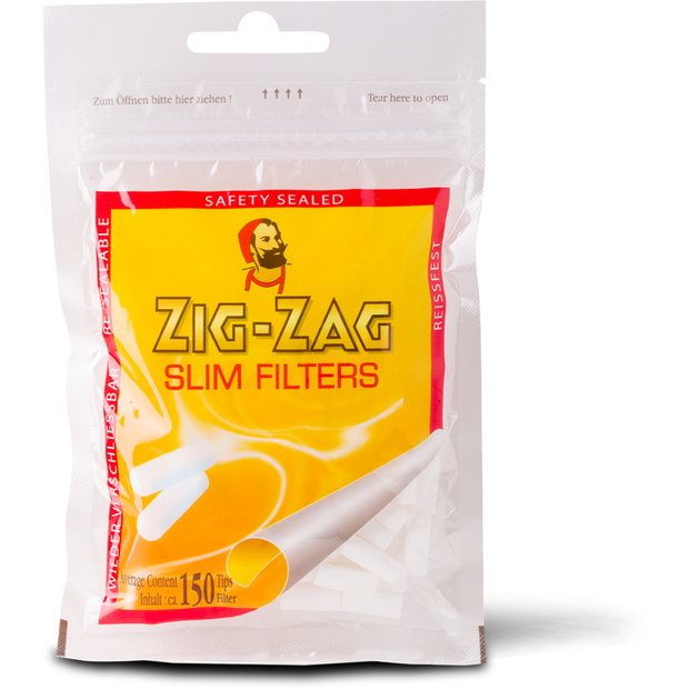 Zig-Zag Slim Filter 150Stk, Packung  10 Beutel