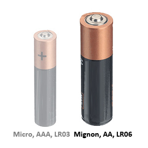 Batterien 1.5V Typ AA