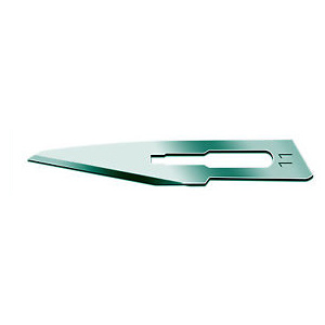 Einweg Skalpell spitz/fig.11, Pack à 10 Stk