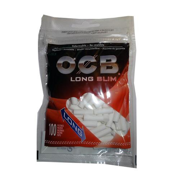 OCB Slim Filters Long 100St/Beutel