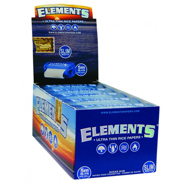 Elements Rolls King Size + Holder Box (10St)