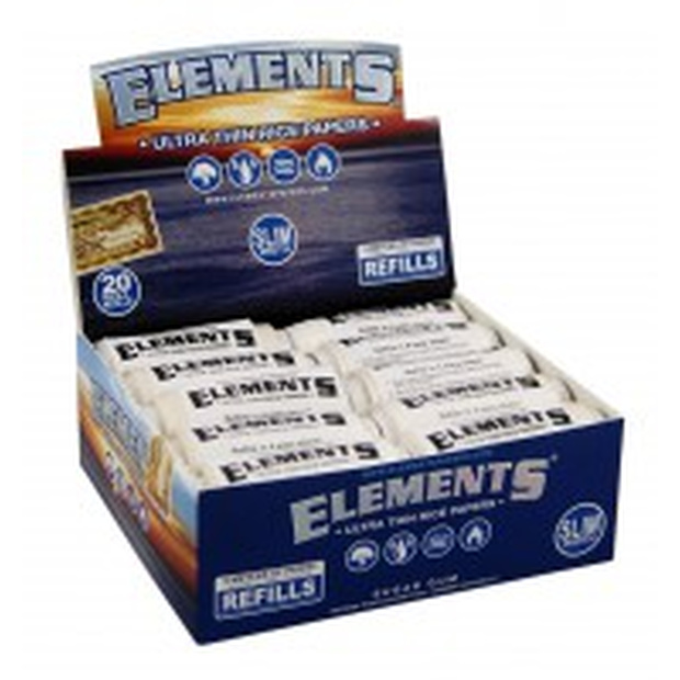 Elements Rolls King Size Refill Box (20St)