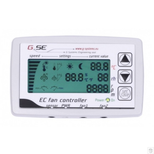 GSE EC-Lftungssteuerung mit LCD Display