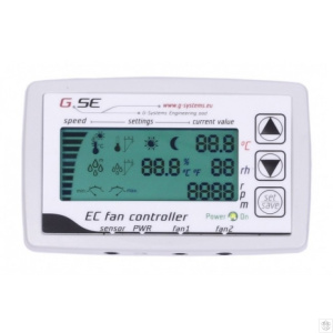 GSE EC-Lüftungssteuerung mit LCD Display