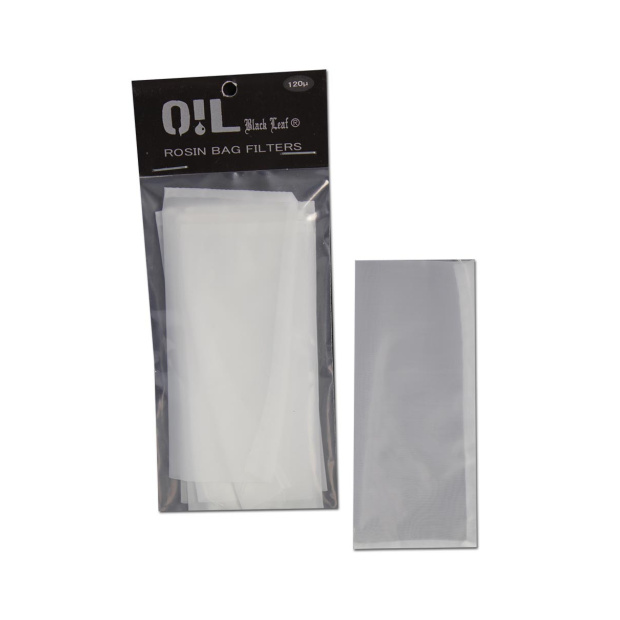 Oil Black Leaf Rosin filterbag 70 x150mm - 120µm