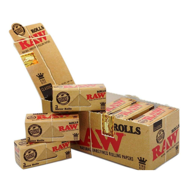 RAW Classic Kingsize Rolls Box (12St)