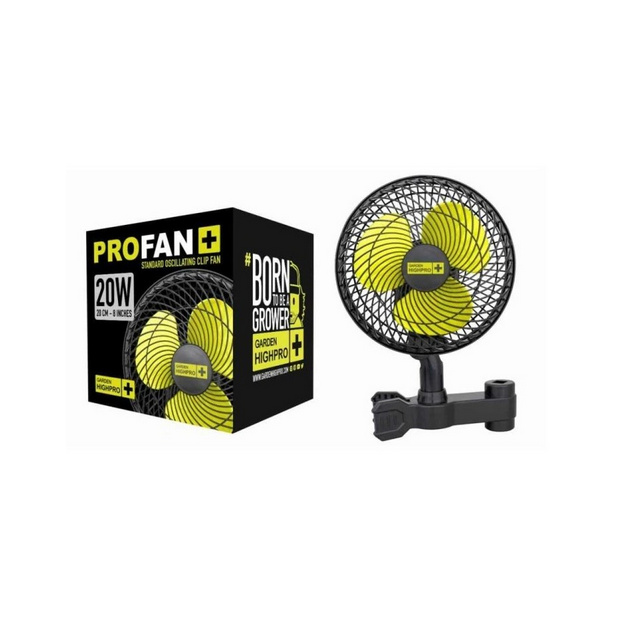 Garden Highpro Clip Fan ø20cm/20W - oszillierend