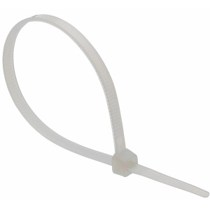 Kabelbinder 2.6x200mm weiss 100st