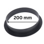 Anschlussflansch ø200mm, Kunststoff