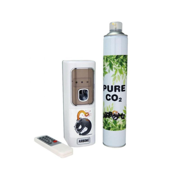 Airbomz CO2 Spender mit Lichtsensor + CO2-Patrone