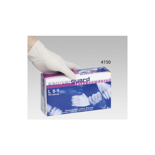 Handschuhe SEMPERGUARD Nitril, S, 100Stk