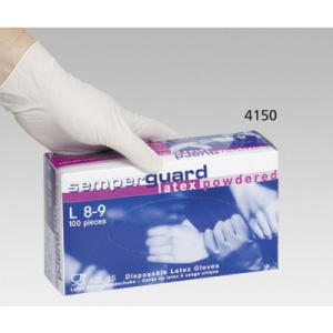 Handschuhe SEMPERGUARD Nitril, S, 100Stk