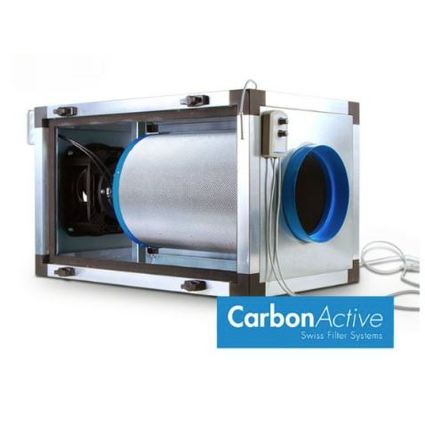 CarbonActive EC Inline Filter Unit HL 500m3/h / 700Pa