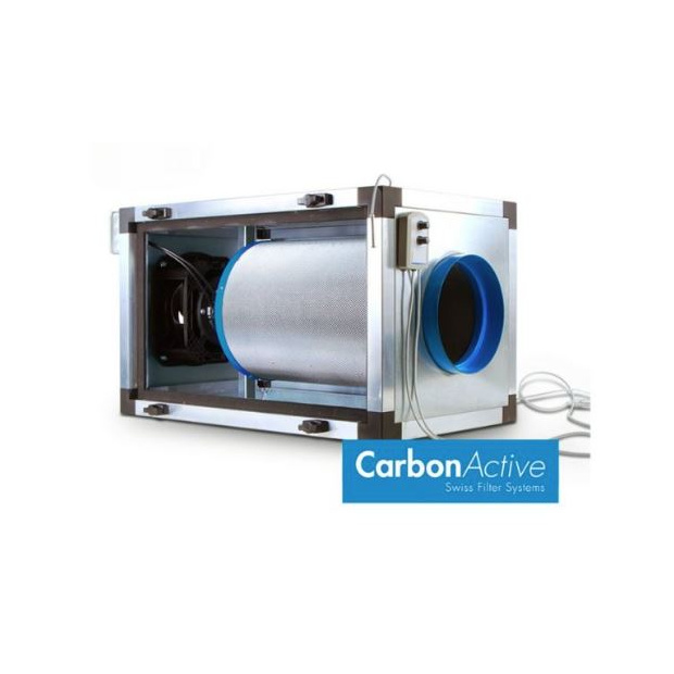 CarbonActive EC Inline Filter Unit HL 500m3/h / 700Pa