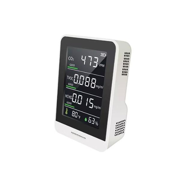 Lux-C02-Thermometer und Feuchtigkeitsmessung