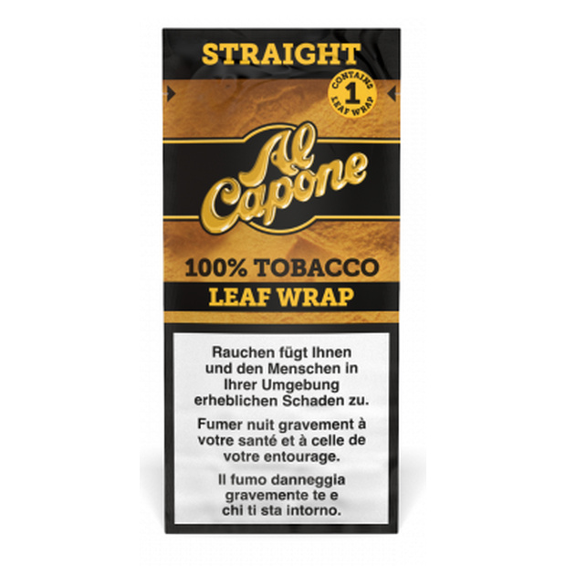 Wraps Al Capone Tobacco Straight