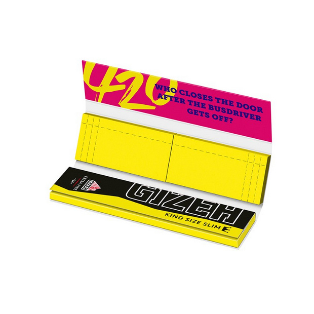 GIZEH BLACK 420 Edition King Size + Tips (34Stk)