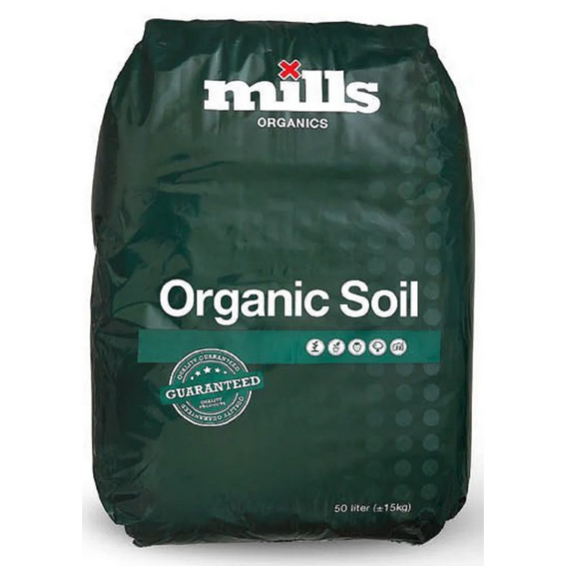 Mills Organic Soil No Fertilizer 50 Liter