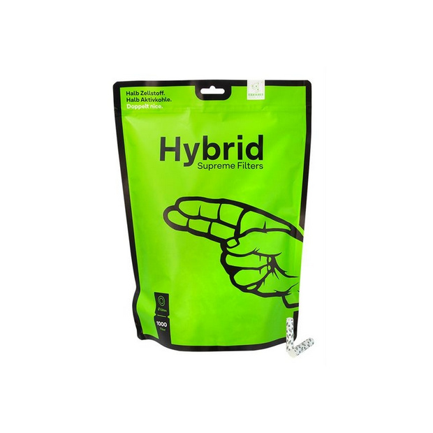 Hybrid Supreme Aktivkohlefilter, 6.4mm, 1000er Bag