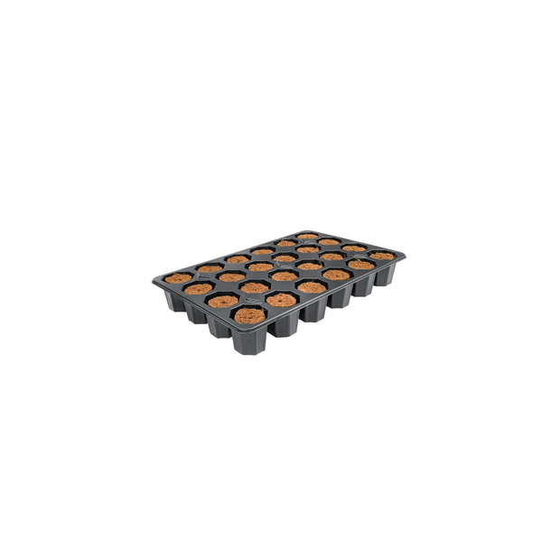 ROOTiT Anzuchtwürfel, torffrei, Tray mit 24 Stück