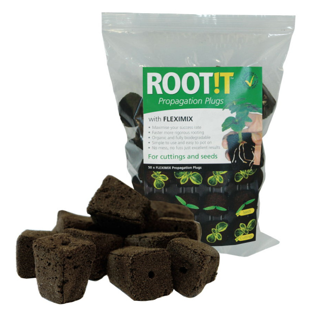 ROOTiT Anzuchtwürfel, torffrei, Nachfüllbeutel mit 60 Stück