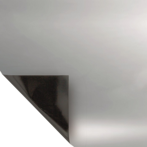 Reflektionsfolie Silver Black 1.2 m breit Rolle à 5 m