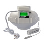 GSE EC Rohrventilator 160mm 1180m³/h mit LCD Controller