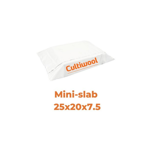 Cultiwool Mini Slab 250x200x75mm
