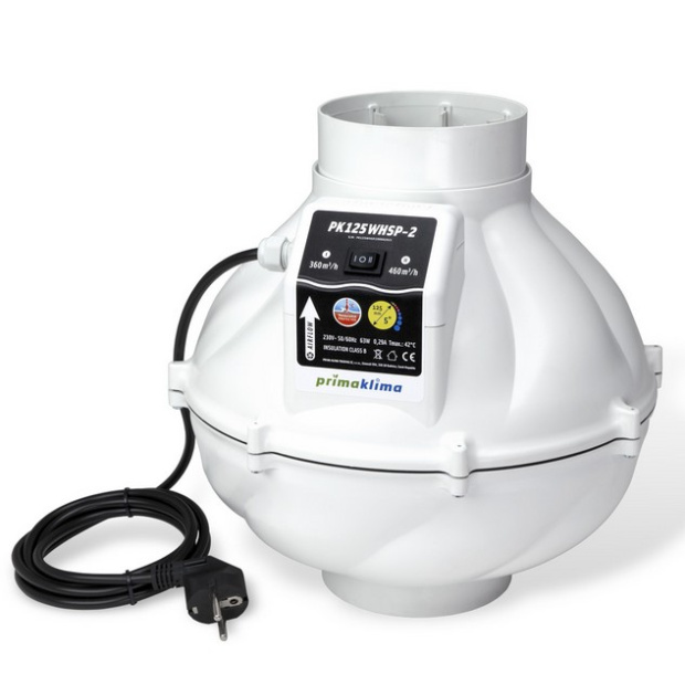Prima Klima PK125 Whisperblower 460m3h 2 Speed
