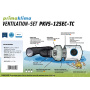Prima Klima Ventilation Set EC-TC 460m³/h ø125