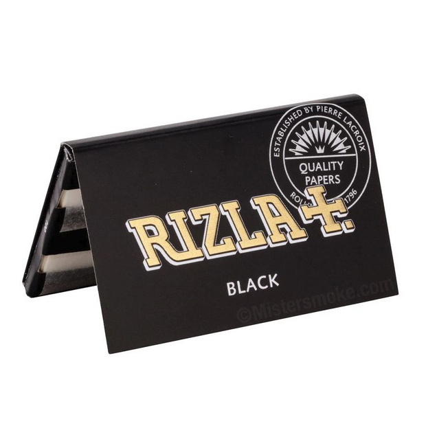 Rizla Black Paper à 100 Stk Pack à 25 St.