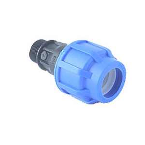 Kupplungsstück 25mm - ¾" AG Plassim