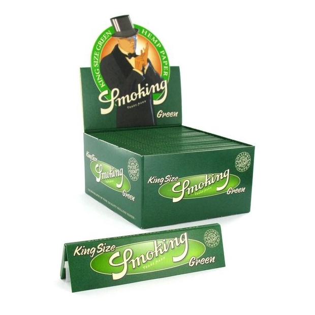 Smoking Green Kingsize Paper Box (50St)
